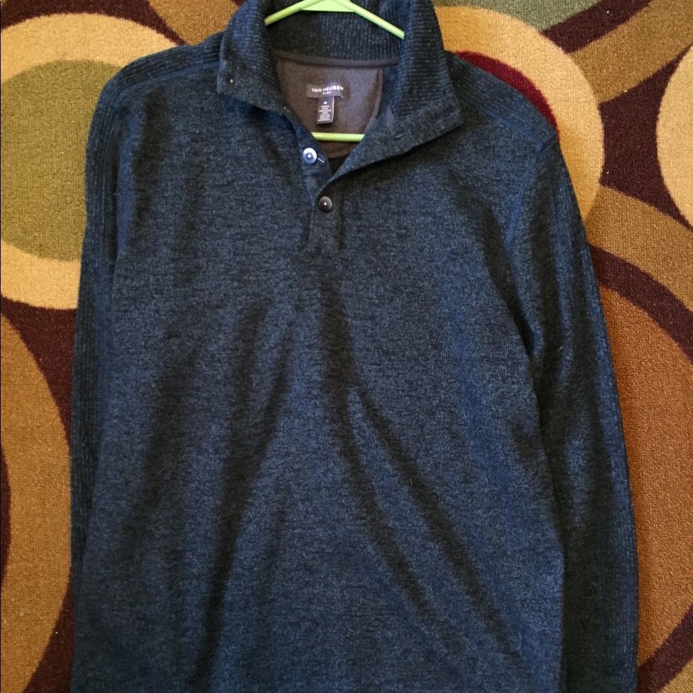 Van Heusen Pull Over Collared Sweater